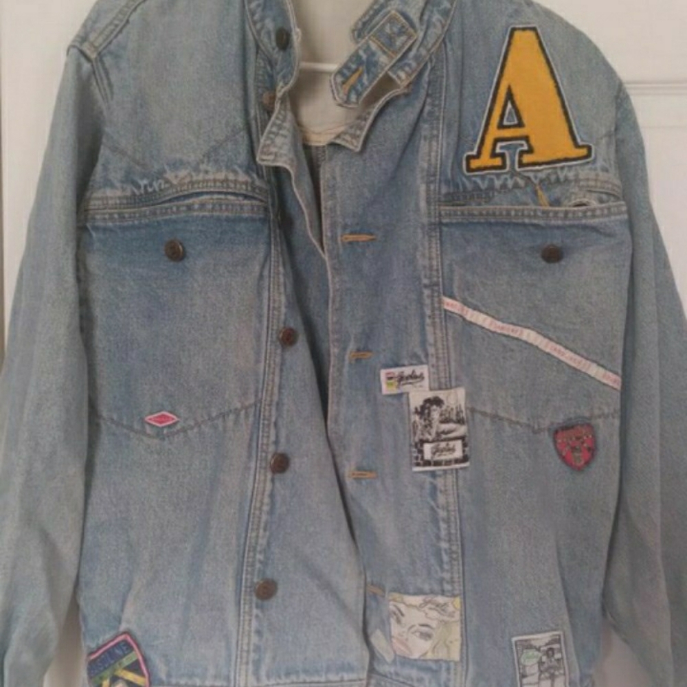 Vintage gasoline jacket 1980s